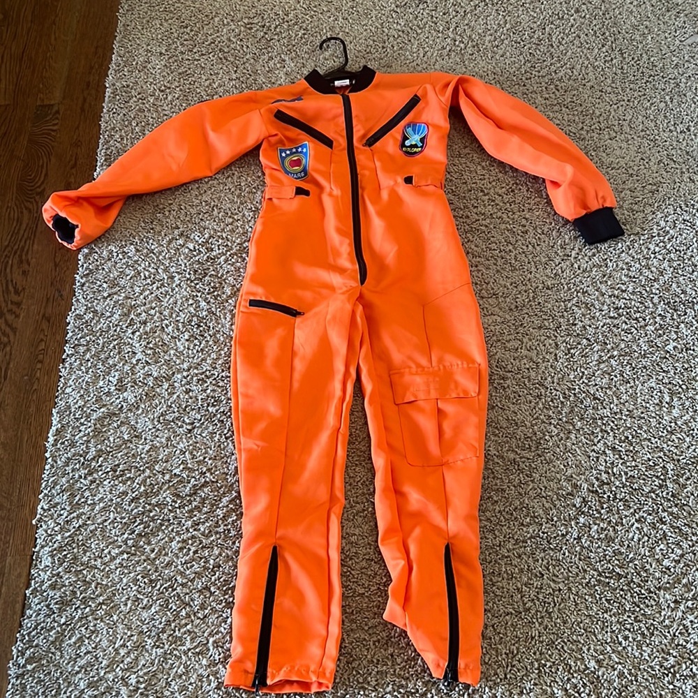 Astronaut Orange jumpsuit costume size Large 12